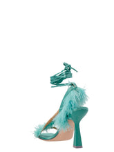 'Feather Wrap’ sandals
